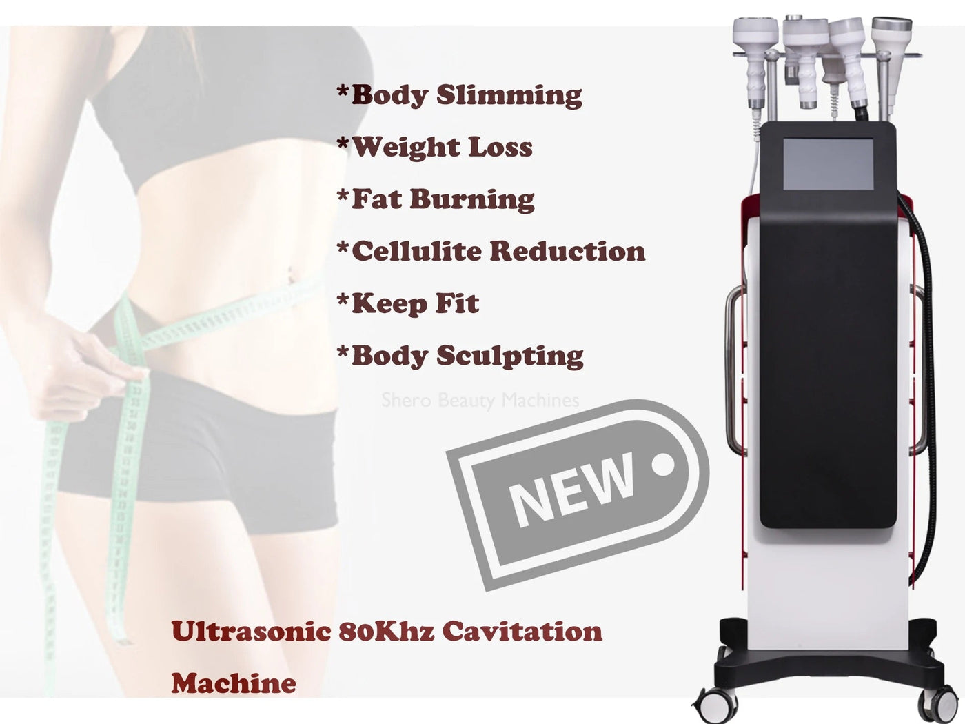 PerfectCurve 3D Body Shaping 80K Cavitation Machine