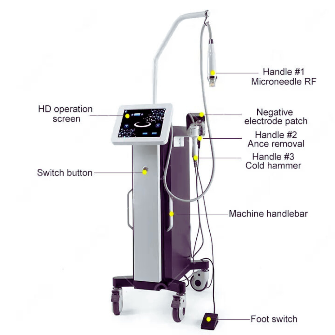 Beauty Disruptor RF Microneedling Machine 3 in 1