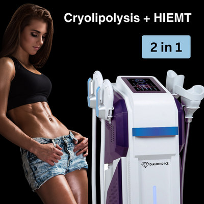 Diamond Ice Cryo + EMShape Body Sculpting Machine