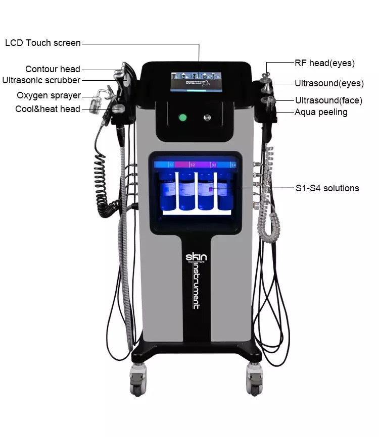 Skin Energy Jet Peel Hydrafacial Machine 8 in 1