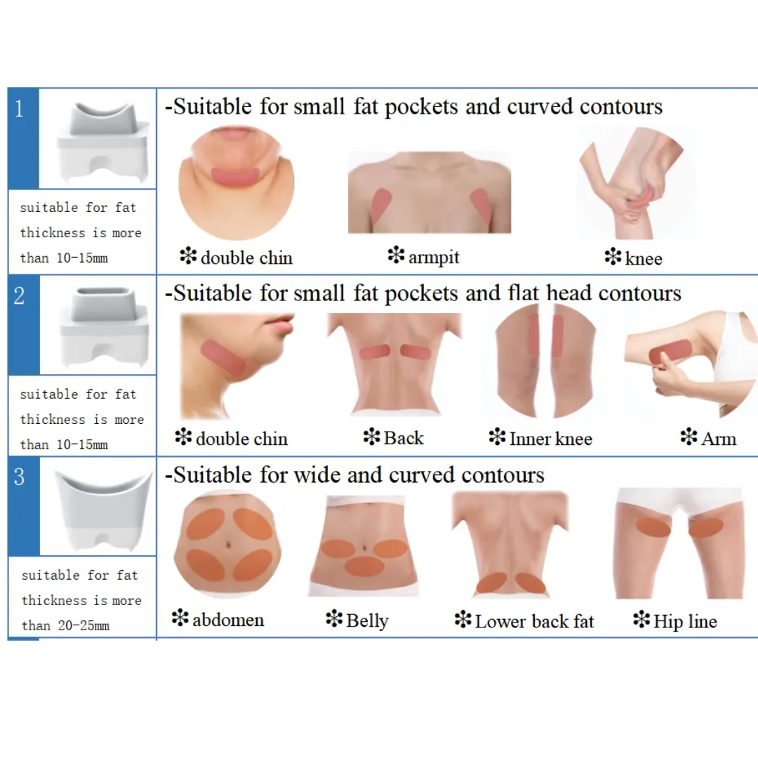 CoolContours Fat Freezing Mini with 6 Medical Grade Applicators