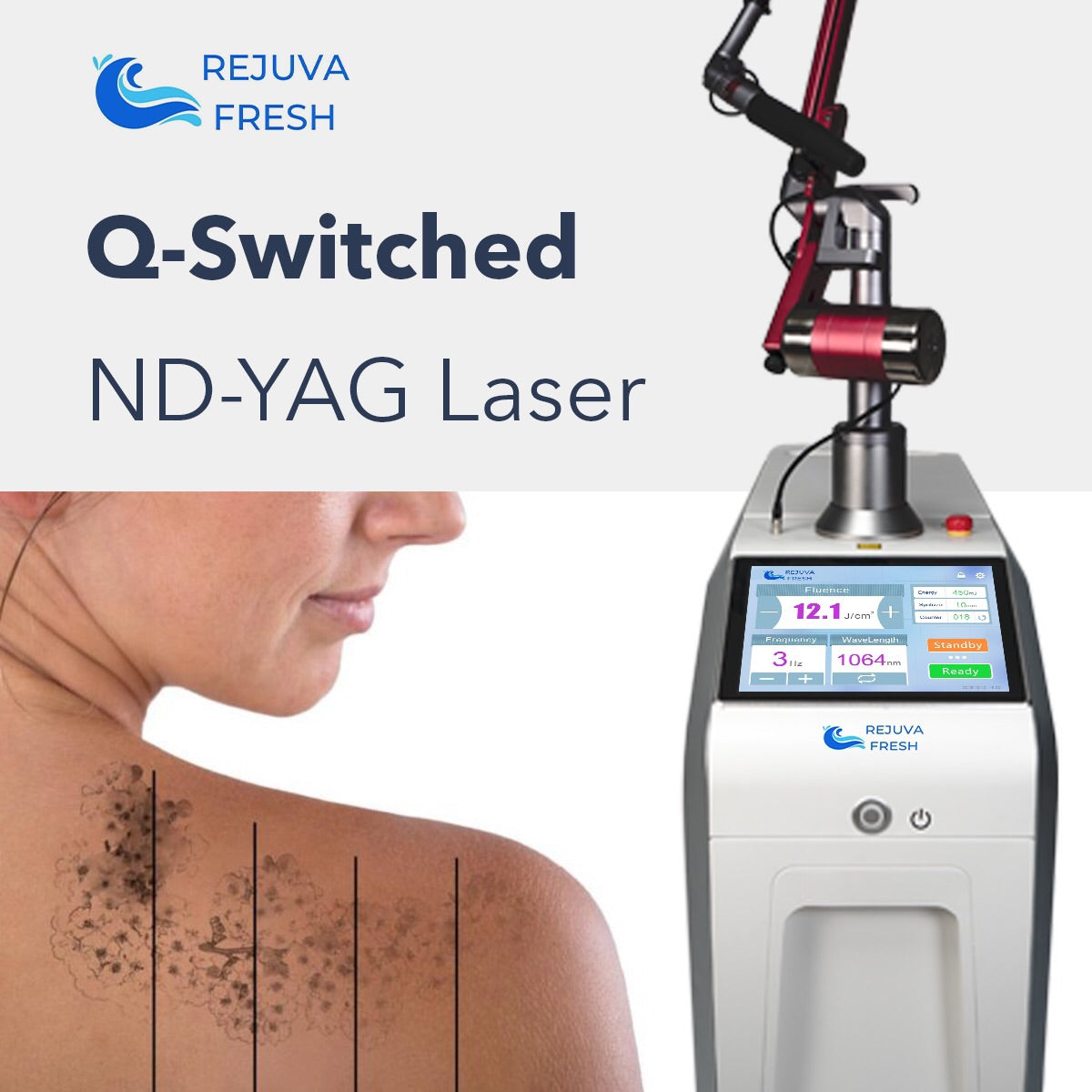 Luna Ink Pro Laser Tattoo Removal Machine